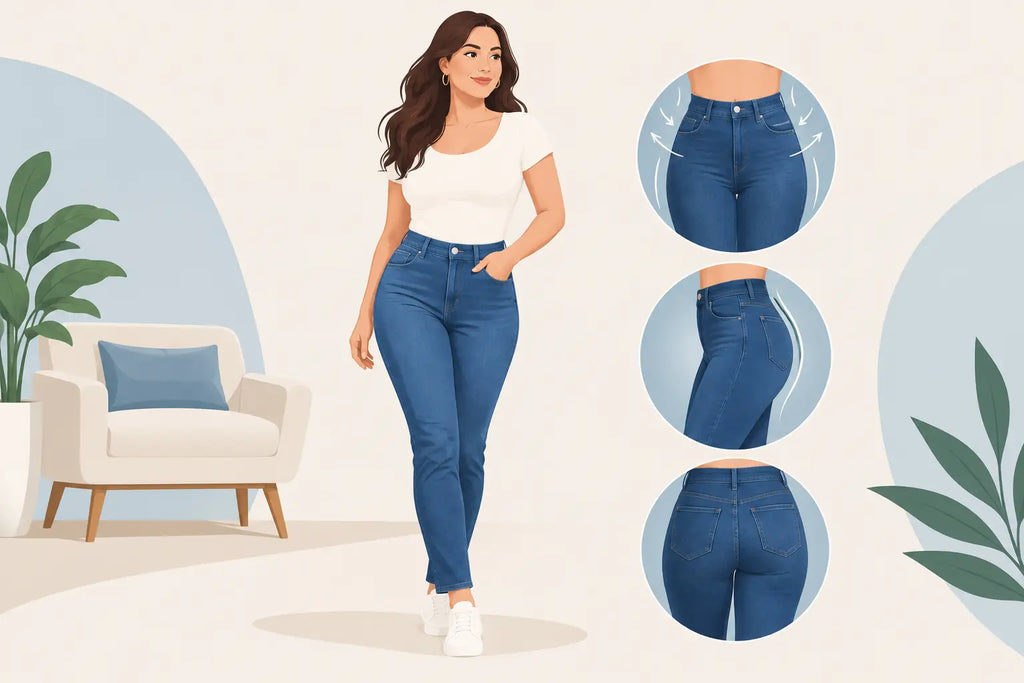 Tummy Control Jeans Women Can Wear With Confidence