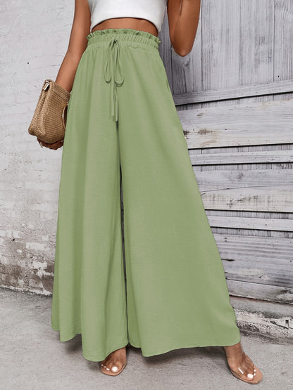Tied High Waist Wide Leg Pants – product image 13