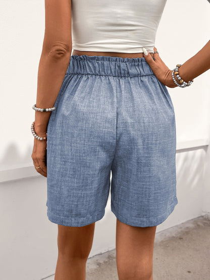 Perfee Frill Shorts with Pockets – product image 17