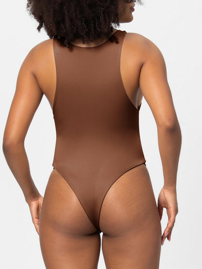 Full Size Round Neck Wide Strap Bodysuit – product image 25