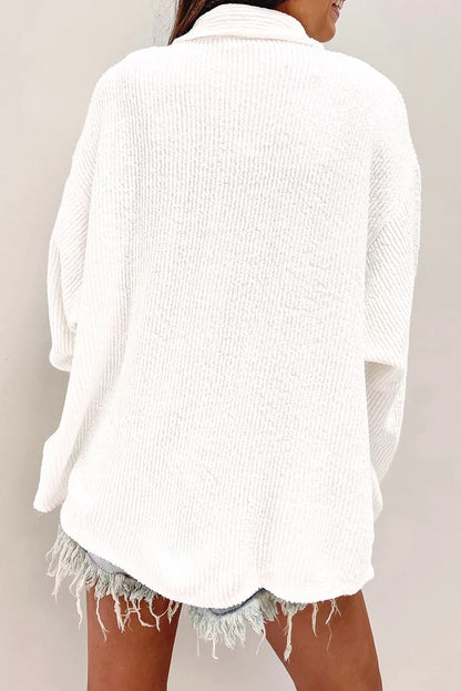 Button Up Long Sleeve Shacket – product image 2