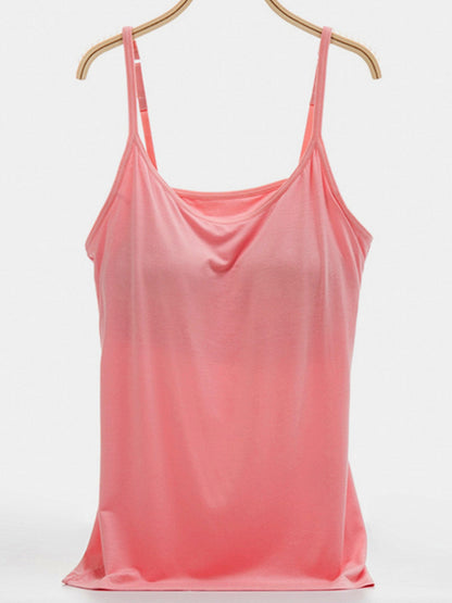 Scoop Neck Adjustable Strap Cami – product image 1