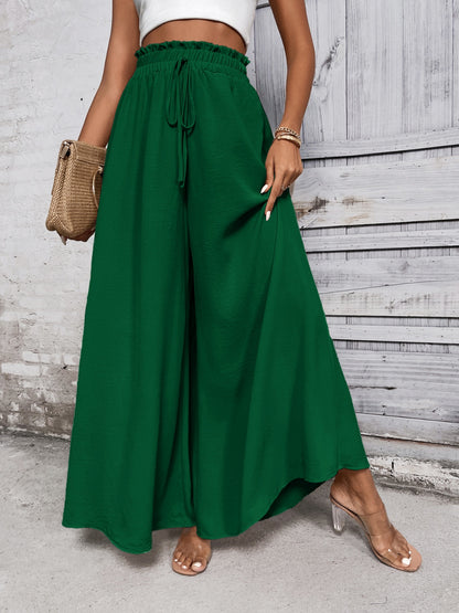 Tied High Waist Wide Leg Pants – product image 20
