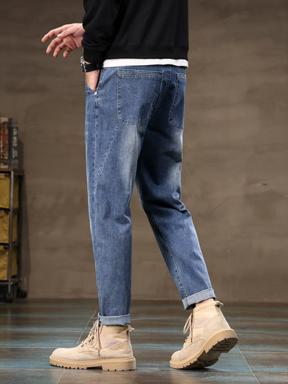 Lightweight Summer Men's Loose Straight Leg Jeans