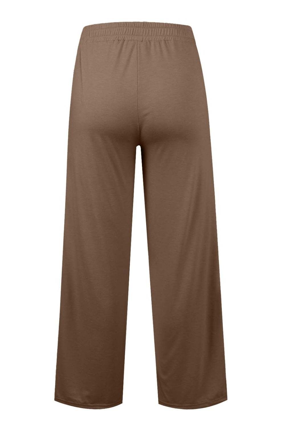 Drawstring Elastic Waist Wide Leg Pants – product image 33
