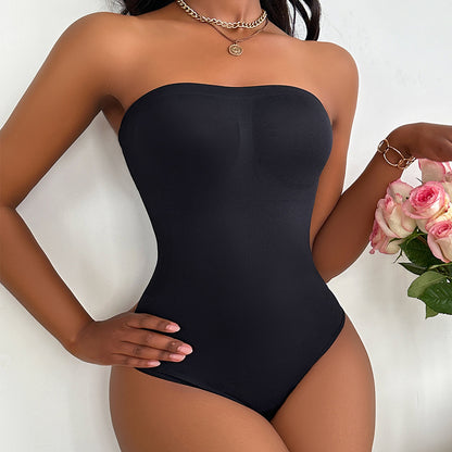 Womens Tummy-Control And Butt-Lifting One-Piece Shapewear