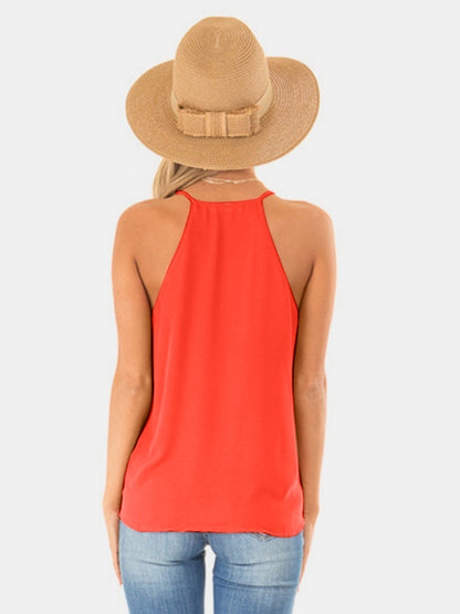 Full Size Surplice Spaghetti Strap Top – product image 19