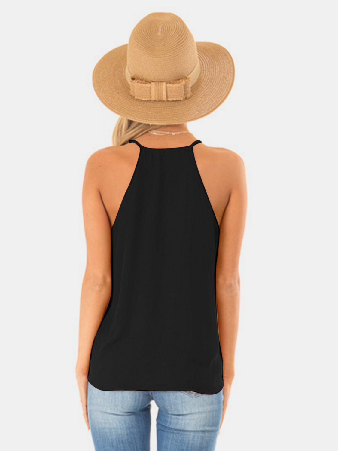 Full Size Surplice Spaghetti Strap Top – product image 16