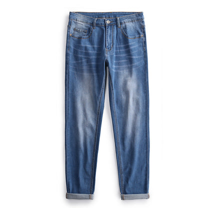 Lightweight Summer Men's Loose Straight Leg Jeans