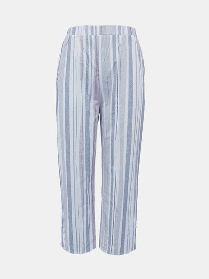 Striped Pants with Pockets – product image 5