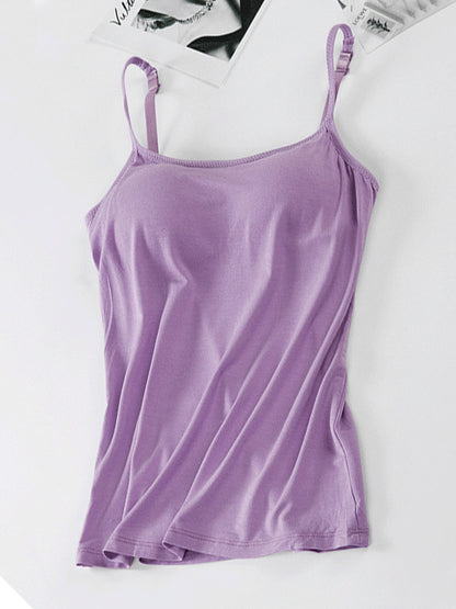 Scoop Neck Adjustable Strap Cami – product image 24
