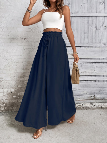 Tied High Waist Wide Leg Pants – product image 10
