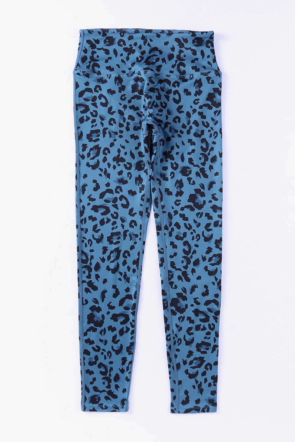 Leopard Print Wide Waistband Leggings – product image 8
