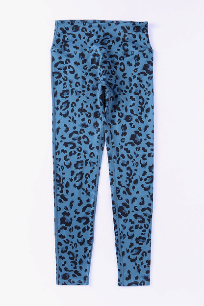 Leopard Print Wide Waistband Leggings – product image 8