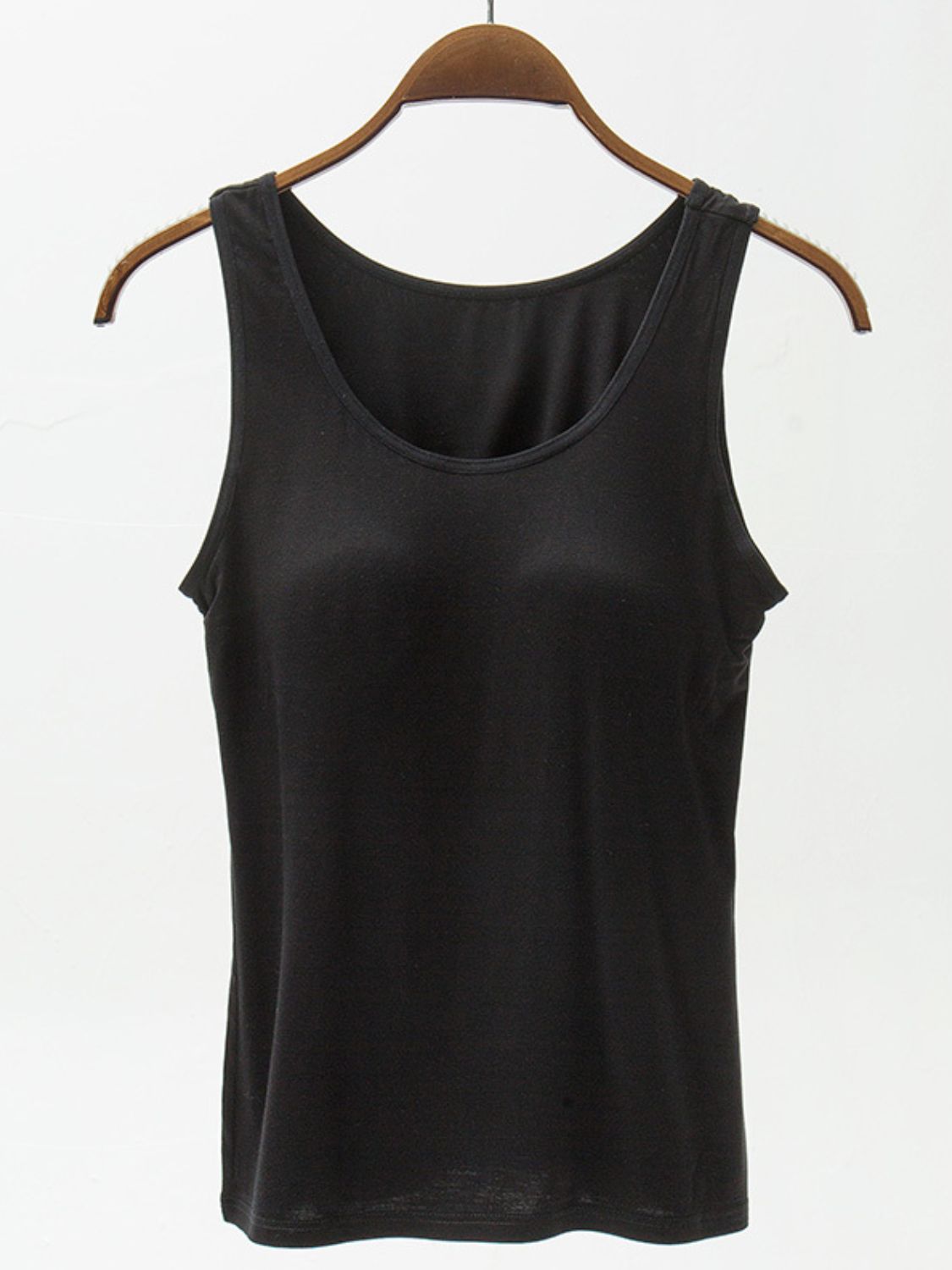 Full Size Wide Strap Modal Tank with Bra – product image 6