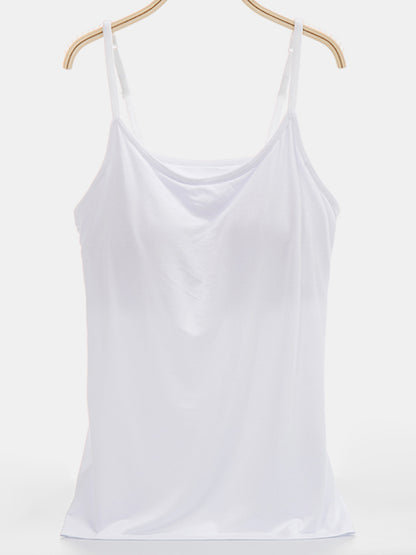 Scoop Neck Adjustable Strap Cami – product image 9