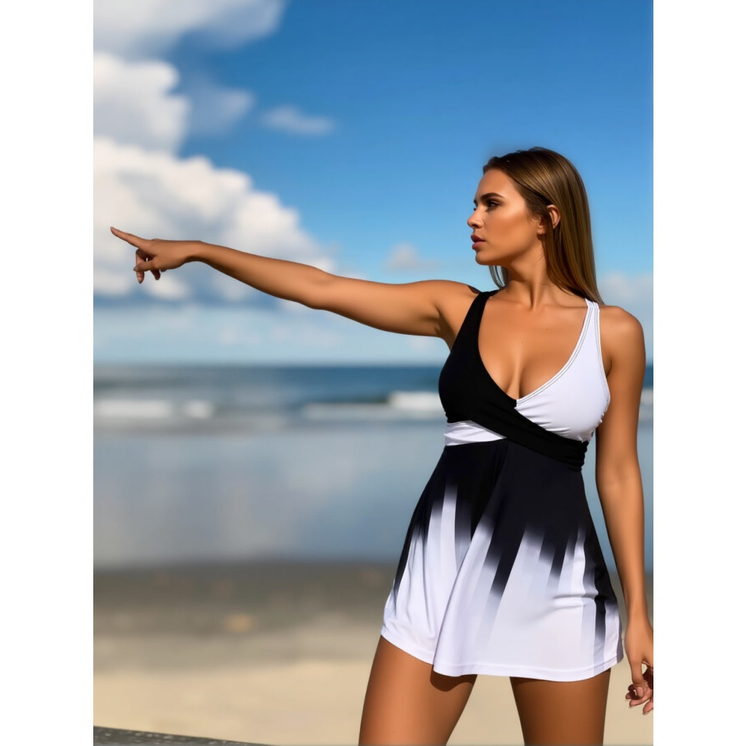 Women's One-piece Casual Swimsuit KA-P627-01