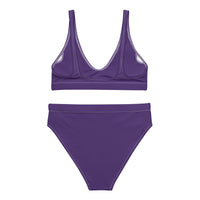 Purple Upstormed High-Waisted Bikini