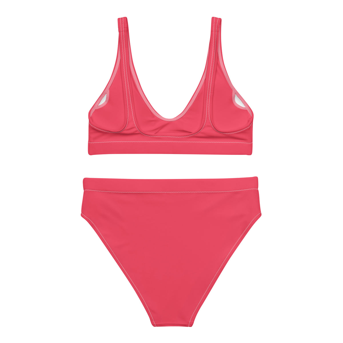 Radical Red Upstormed High-Waisted Bikini