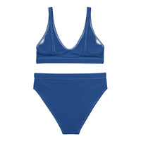 Dark Cerulean Upstormed High-Waisted Bikini