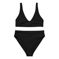 Black Upstormed High-Waisted Bikini