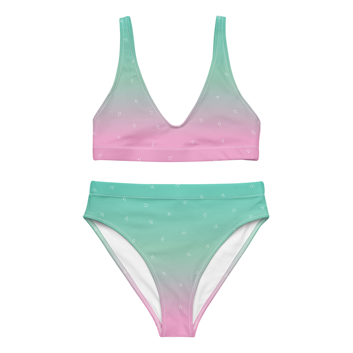 Semicircle Upstormed High-Waisted Bikini