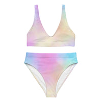 Cotton Candy Upstormed High-Waisted Bikini