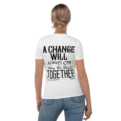 A Change Will Come Women's T-shirt – product image 10