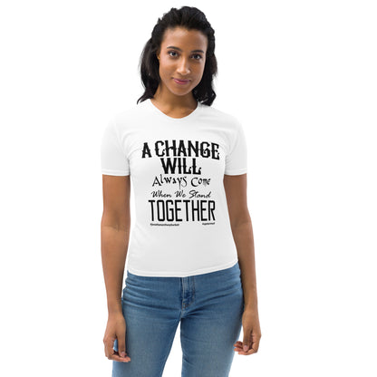 A Change Will Come Women's T-shirt – product image 2