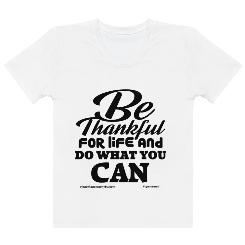 Be Thankful For Life Women's T-shirt – product image 1