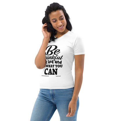 Be Thankful For Life Women's T-shirt – product image 7