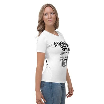 A Change Will Come Women's T-shirt – product image 8