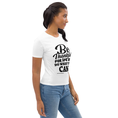 Be Thankful For Life Women's T-shirt – product image 9