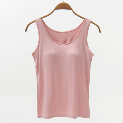Full Size Wide Strap Modal Tank with Bra – product image 9