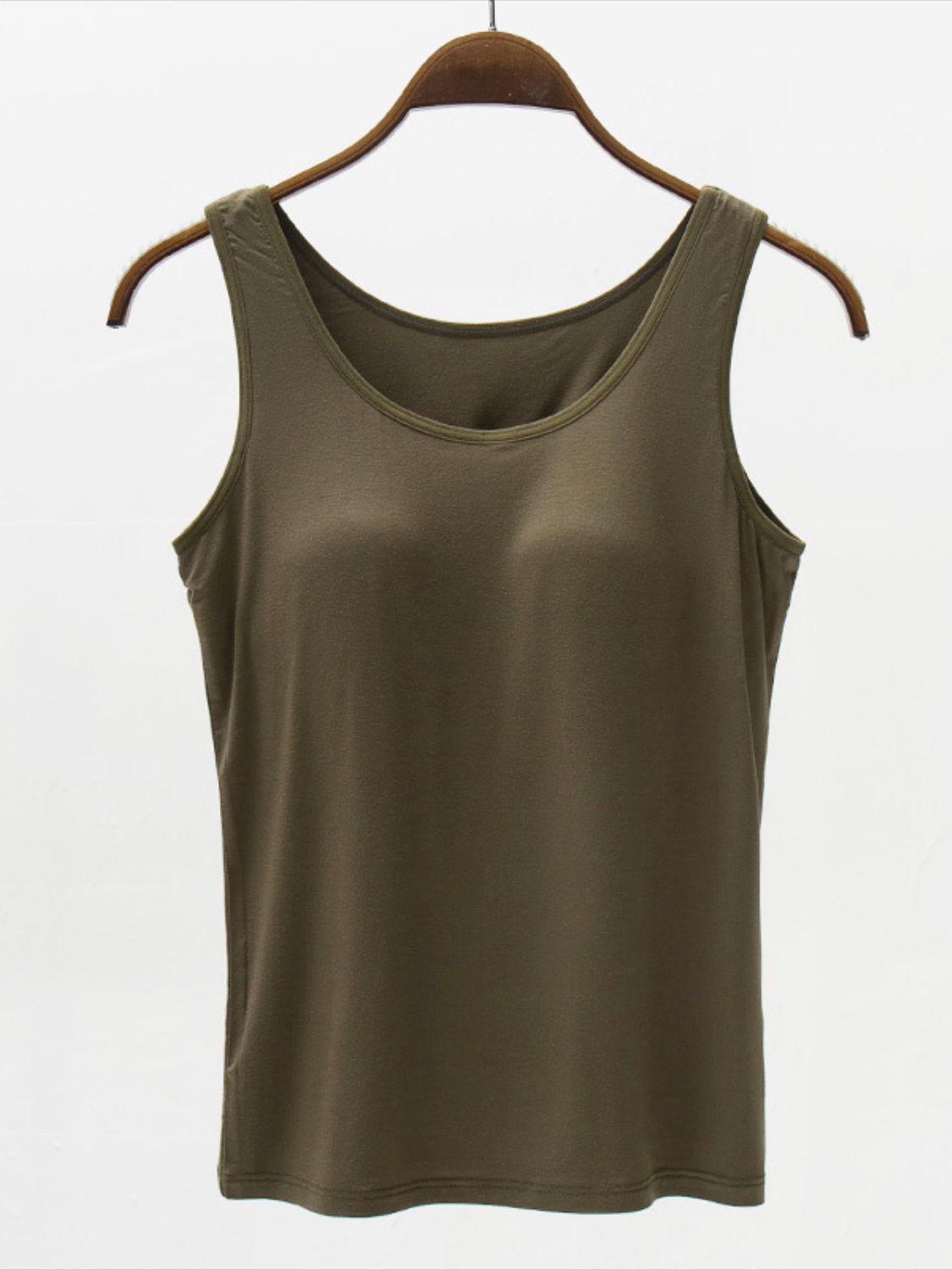 Full Size Wide Strap Modal Tank with Bra – product image 4