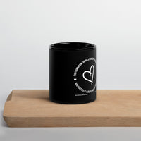 The Foundation For Relationships Upstormed Black Glossy Mug