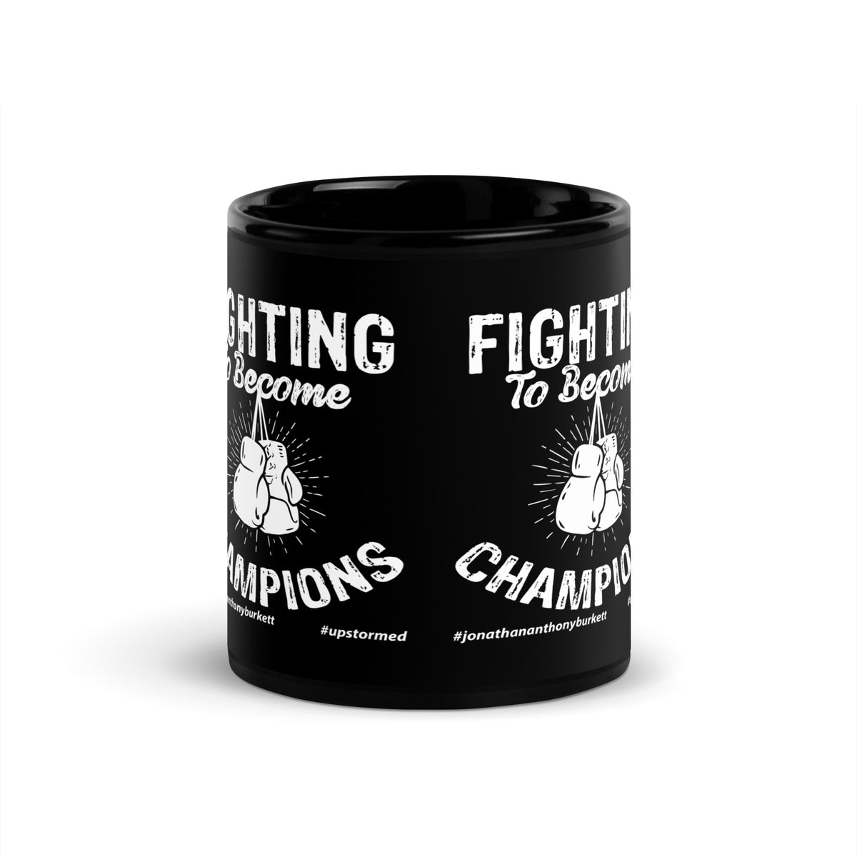 Fighting To Become Champions Upstormed Mug
