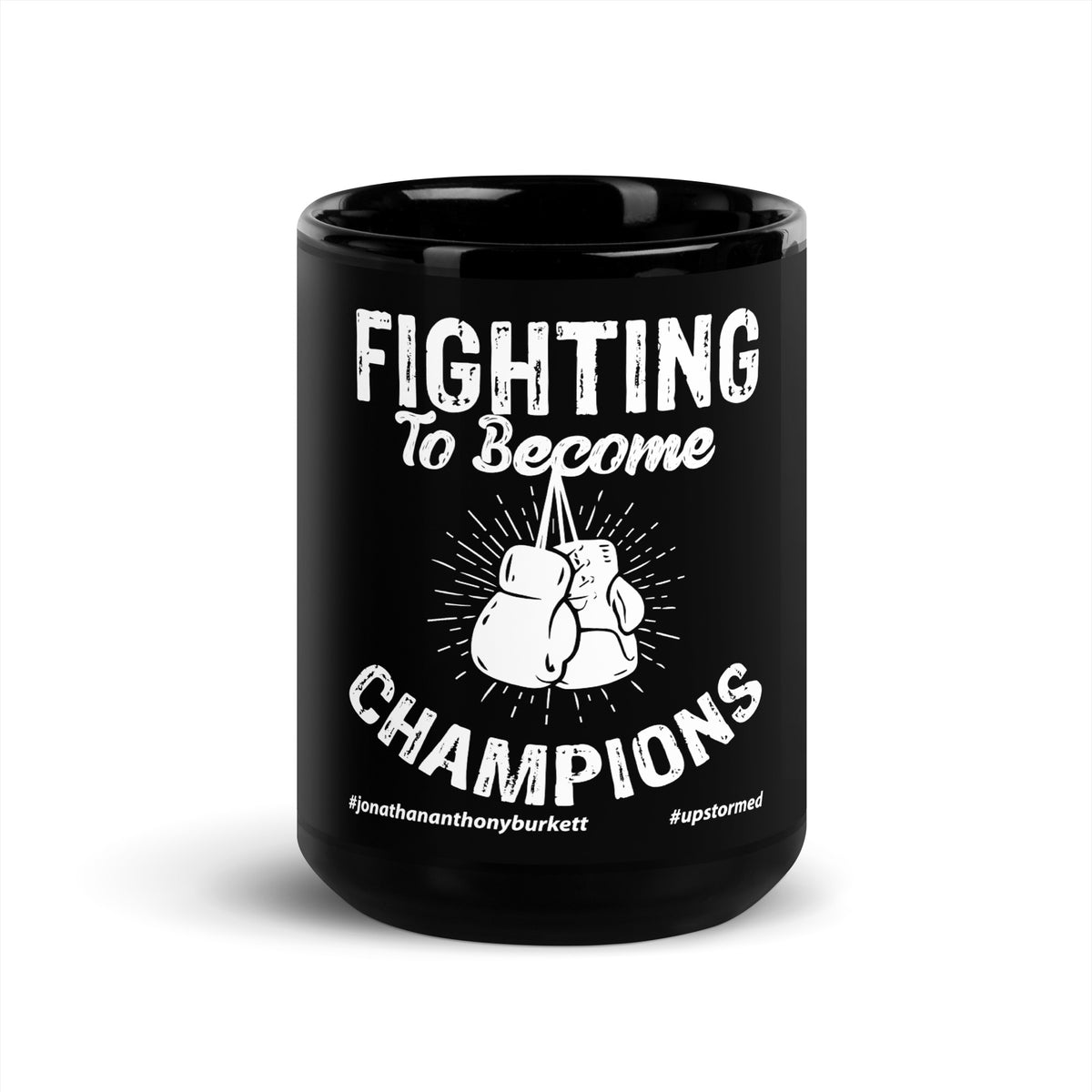 Fighting To Become Champions Upstormed Mug