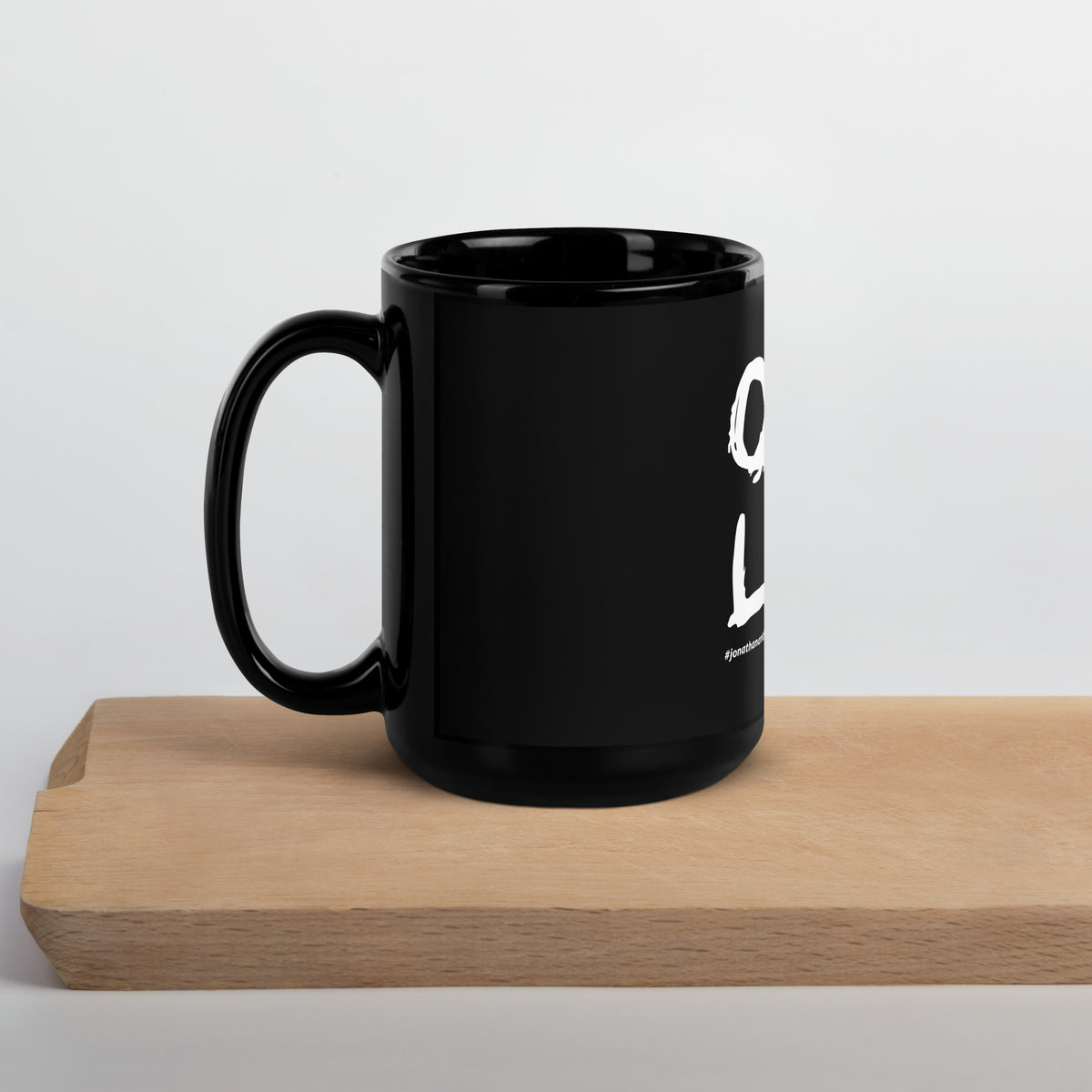 One Life Upstormed Black Glossy Mug