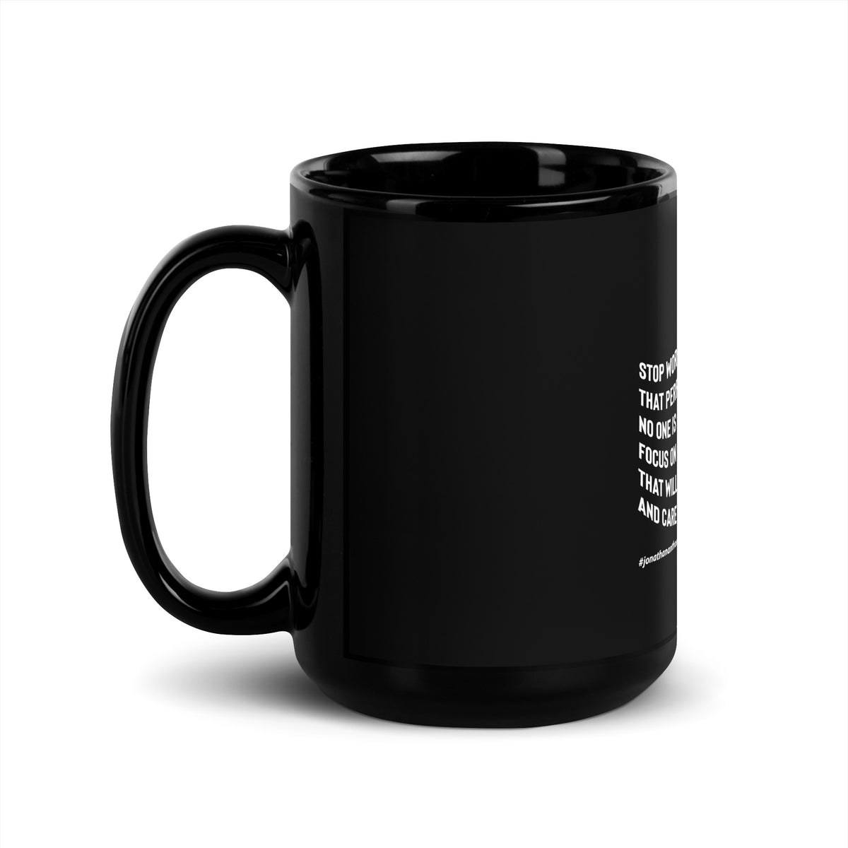 Stop Worrying About Being That Perfect Person Upstormed Mug