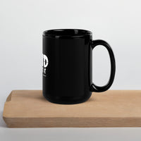 Grind Until You Get It Upstormed Black Glossy Mug