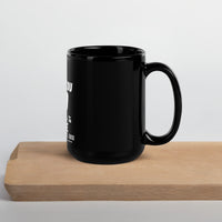 Thank You God Upstormed Black Glossy Mug