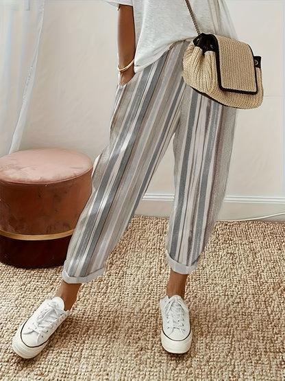 Striped Pants with Pockets – product image 1