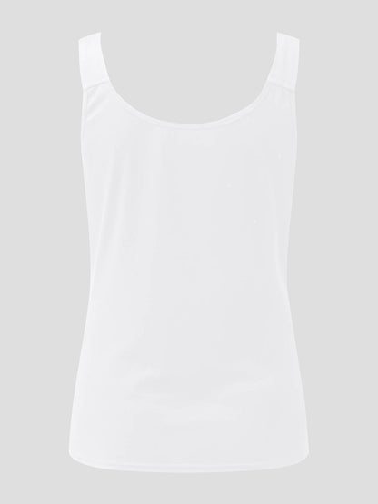 Full Size Lace Detail Sweetheart Neck Tank – product image 3
