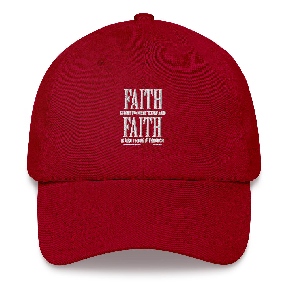 Faith Is Why Upstormed Hat