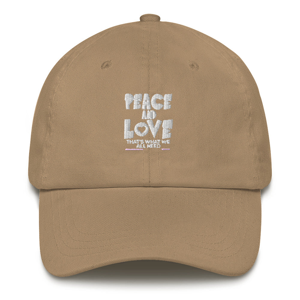 Peace and Love Upstormed Hat