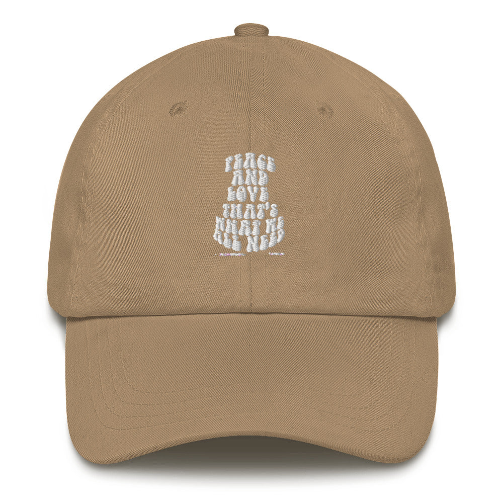 Peace And Love That's What We All Need Upstormed Hat