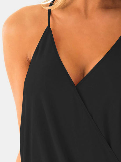 Full Size Surplice Spaghetti Strap Top – product image 15