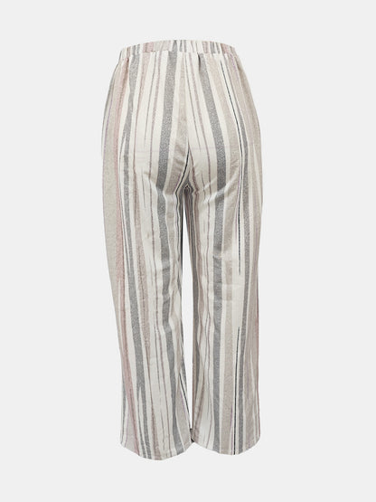 Striped Pants with Pockets – product image 2