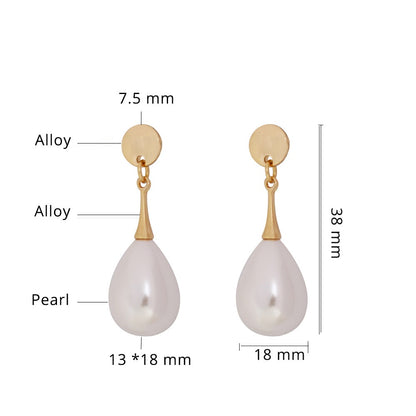 Simple Elegant Pearl Ear Clip Without Pierced Women